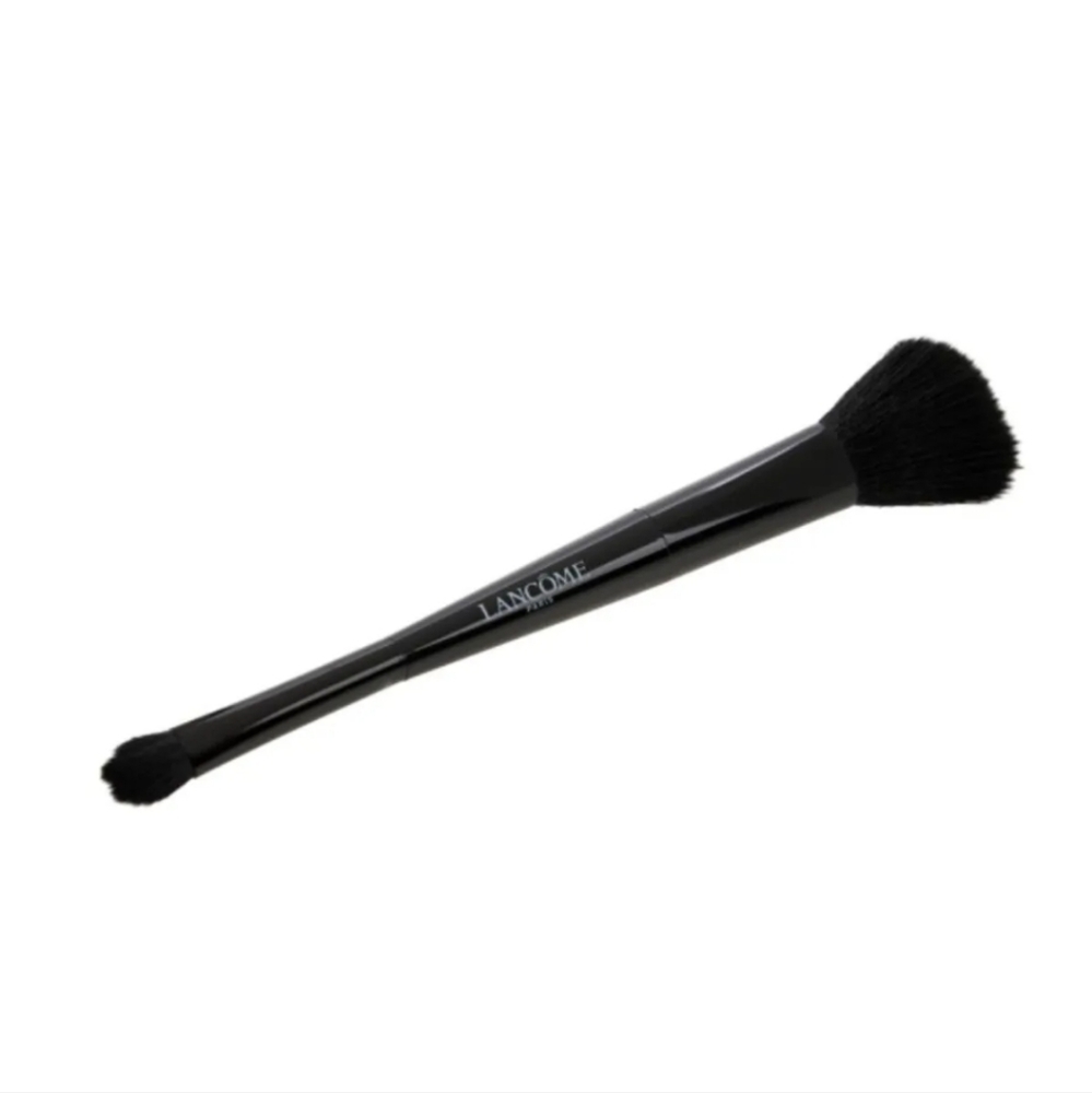 NEW Lancome Dual End Blush and Eye Shadow Brush BLACK (Use Wet, Dry or  Cream)